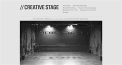 Desktop Screenshot of creativestageruhr.de